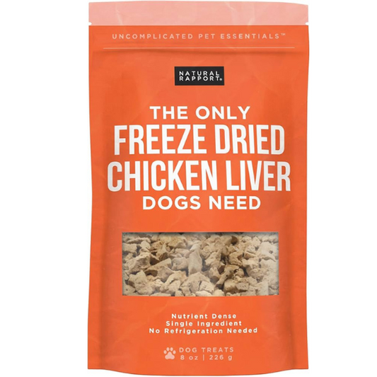 freeze dried chicken liver dog treat