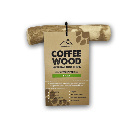 coffee wood dog chew