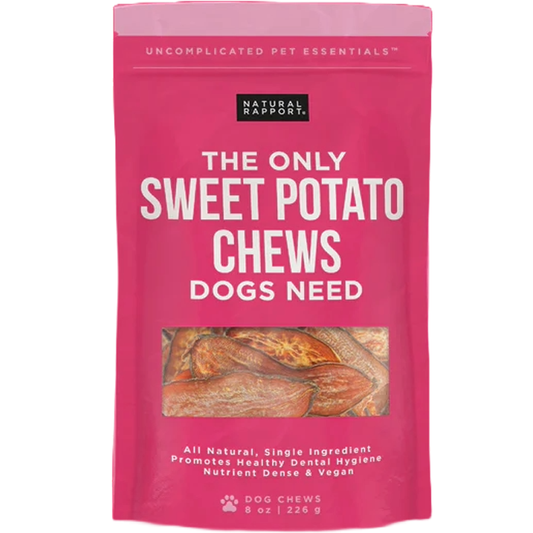 Dehydrated Sweet Potato Dog Treat Chew