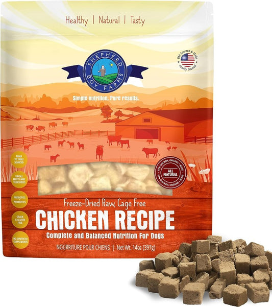 Freeze-Dried Chicken Recipe Treats for Dogs